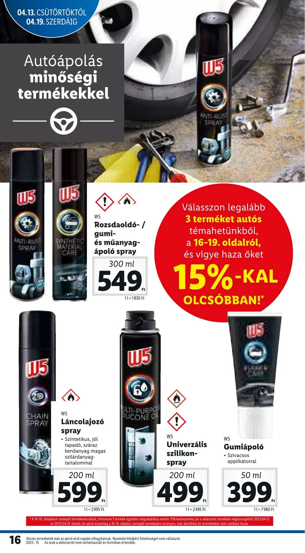 Lidl akciós újság 04.13–04.19 – 16. oldal