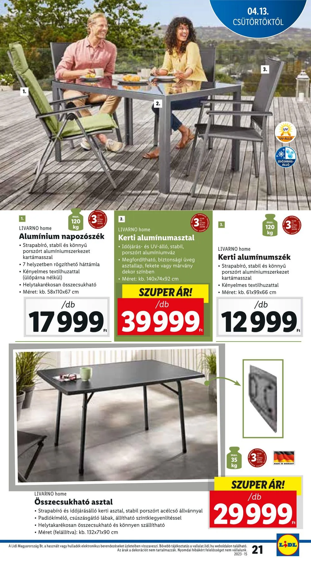 Lidl akciós újság 04.13–04.19 – 21. oldal