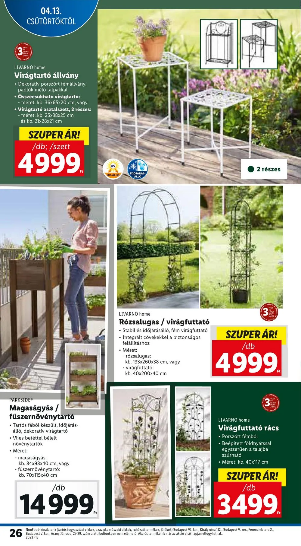 Lidl akciós újság 04.13–04.19 – 26. oldal