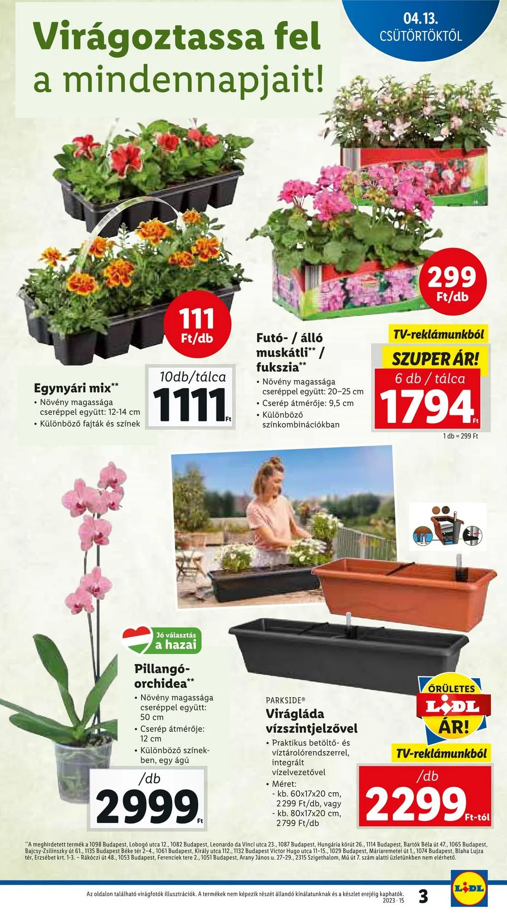 Lidl akciós újság 04.13–04.19 – 3. oldal