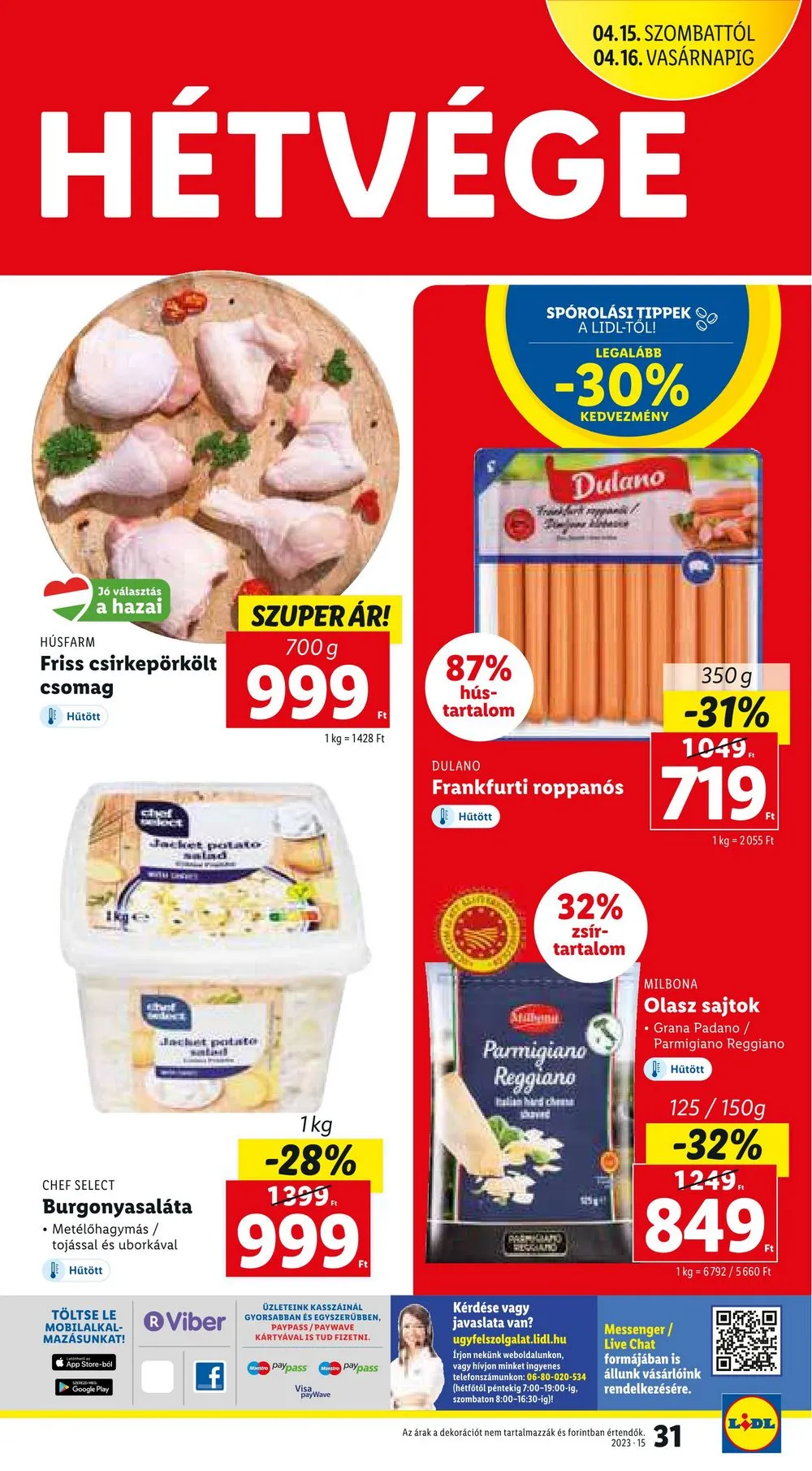 Lidl akciós újság 04.13–04.19 – 31. oldal