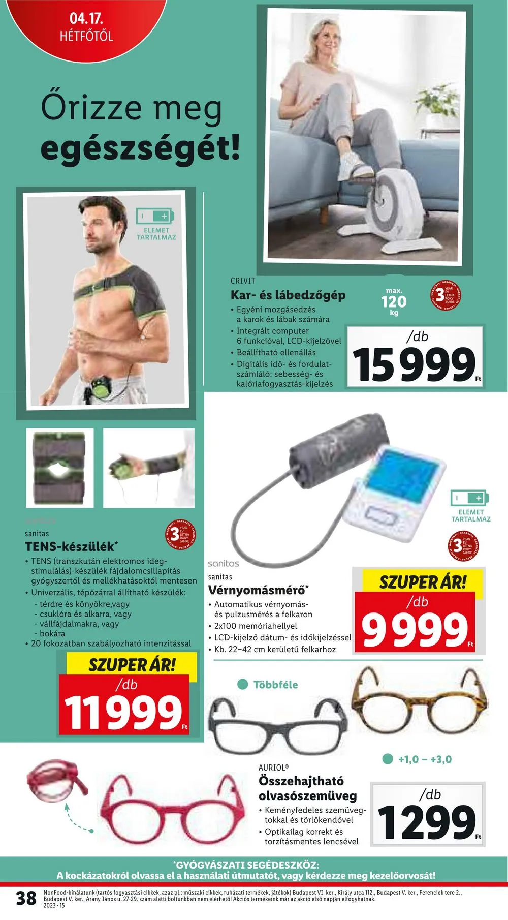 Lidl akciós újság 04.13–04.19 – 38. oldal