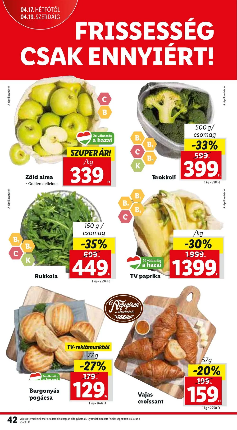 Lidl akciós újság 04.13–04.19 – 42. oldal