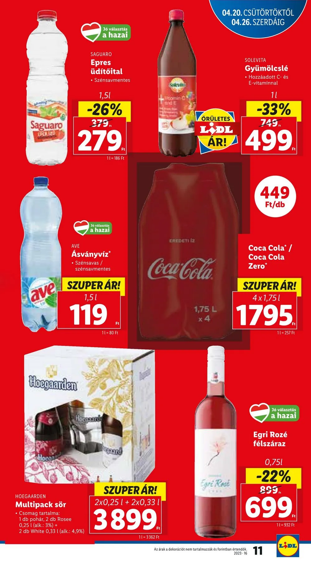 Lidl akciós újság 04.20–04.26 – 11. oldal
