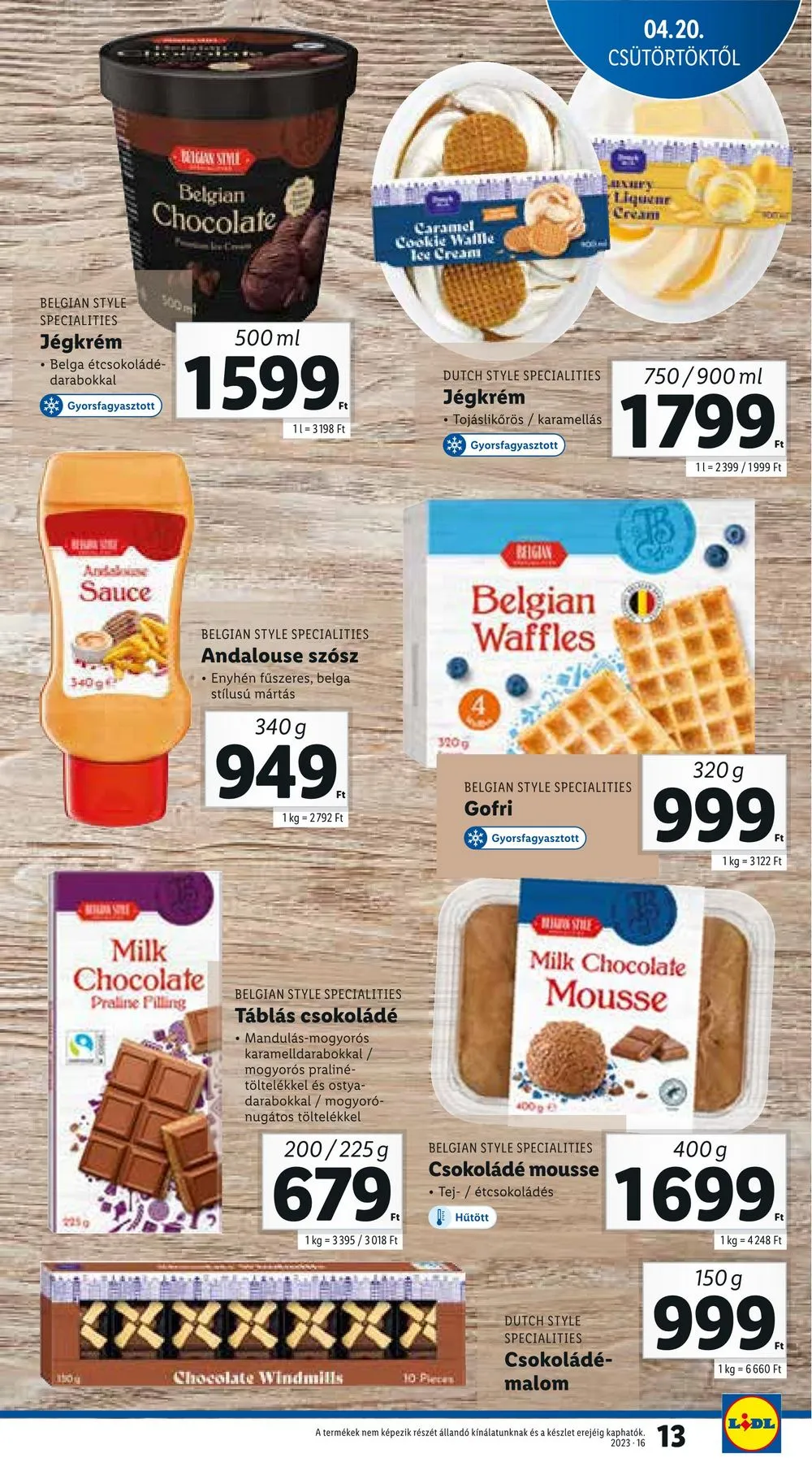 Lidl akciós újság 04.20–04.26 – 13. oldal