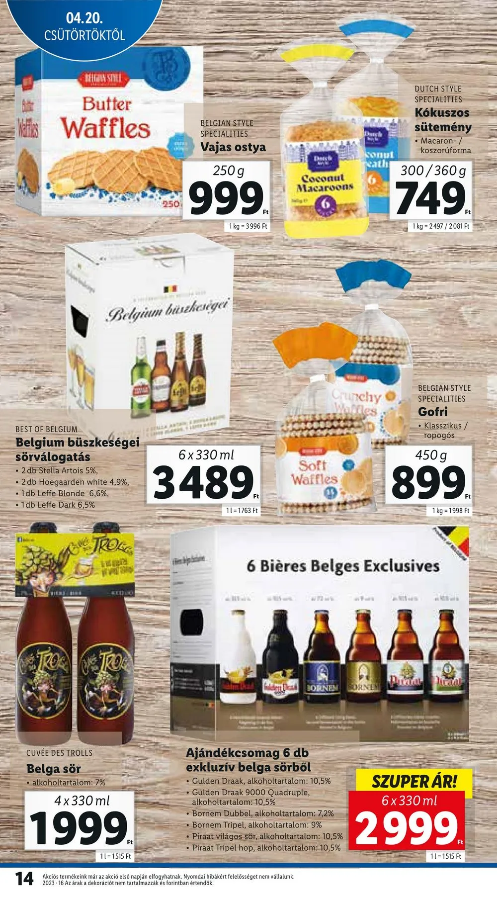 Lidl akciós újság 04.20–04.26 – 14. oldal
