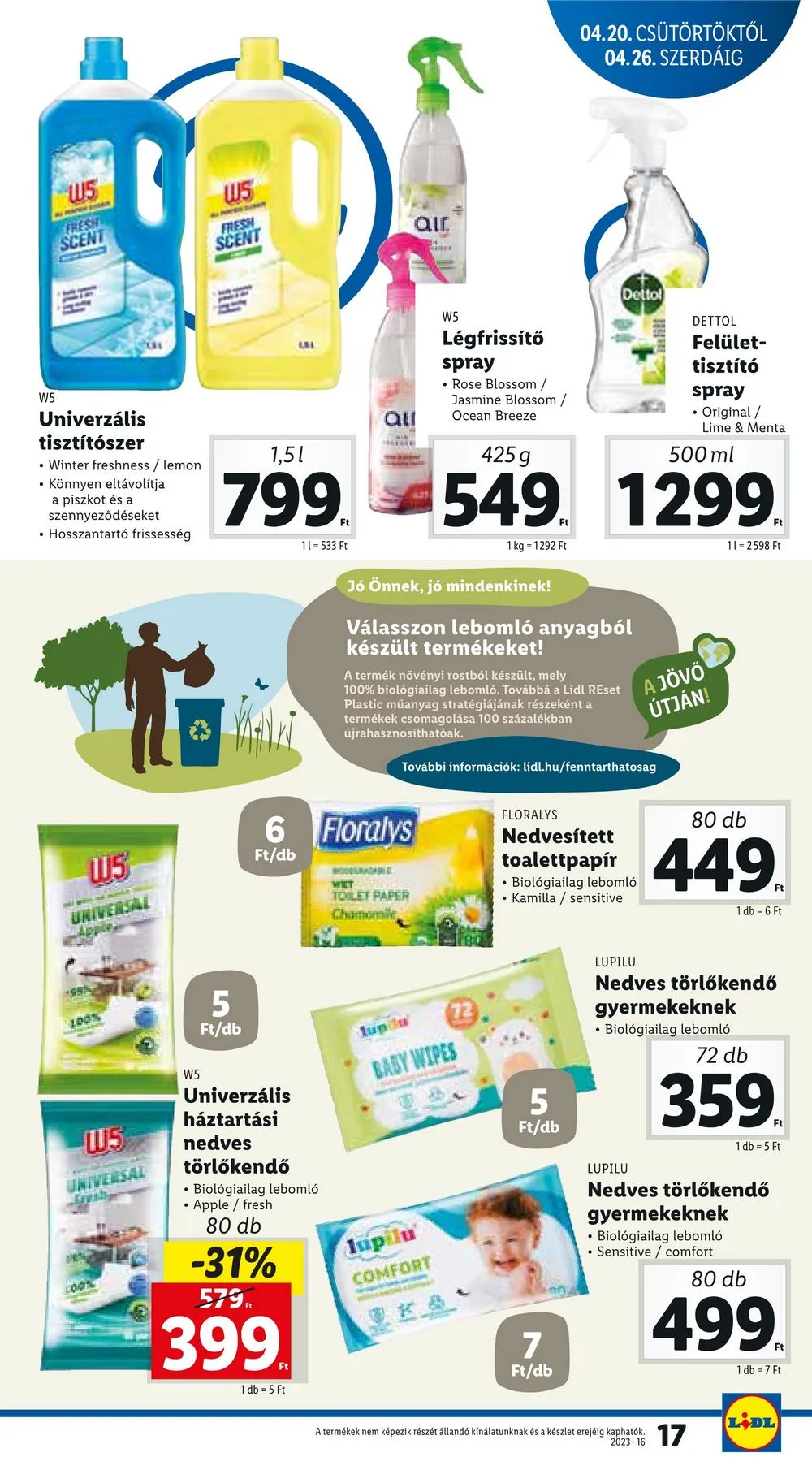 Lidl akciós újság 04.20–04.26 – 17. oldal