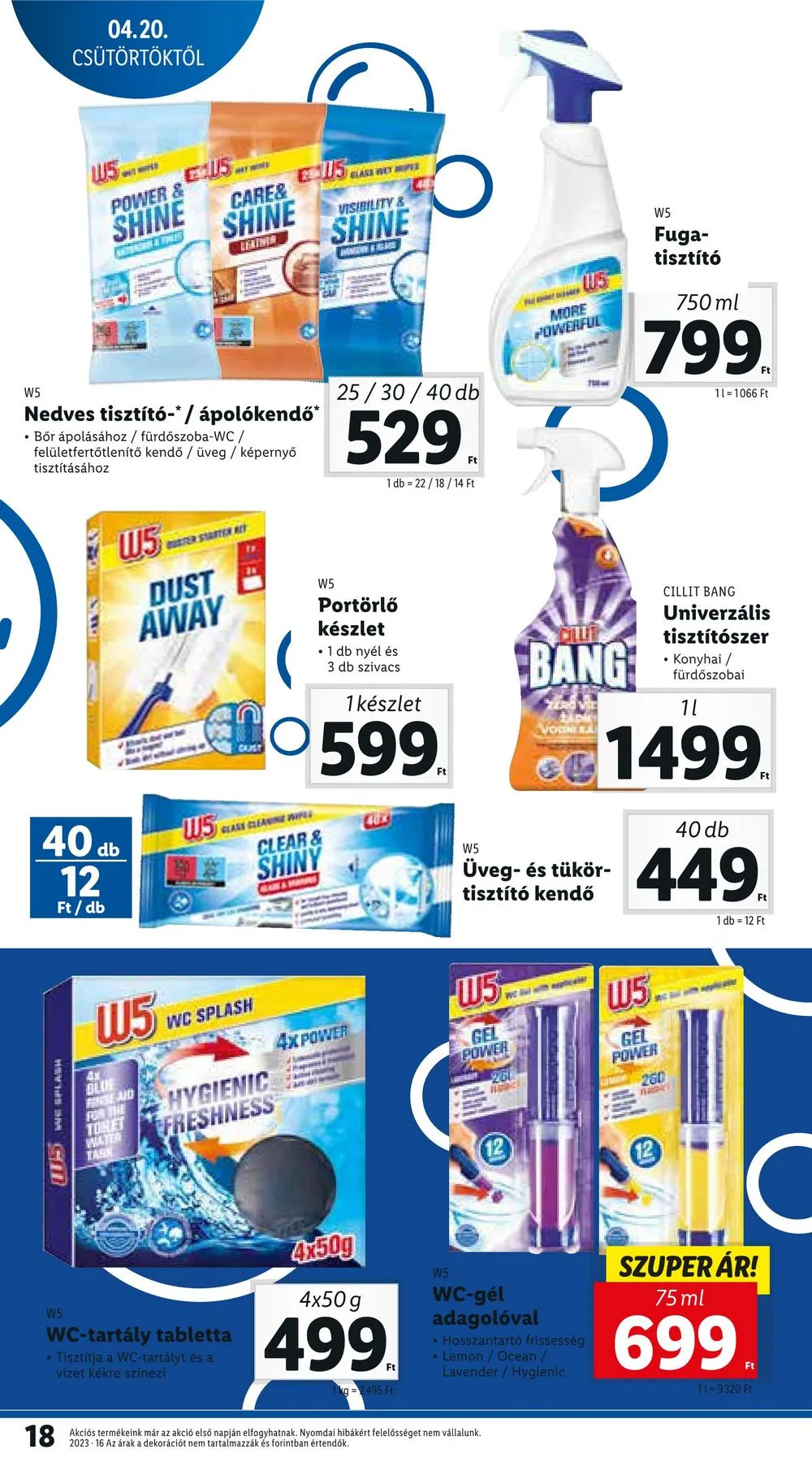 Lidl akciós újság 04.20–04.26 – 18. oldal