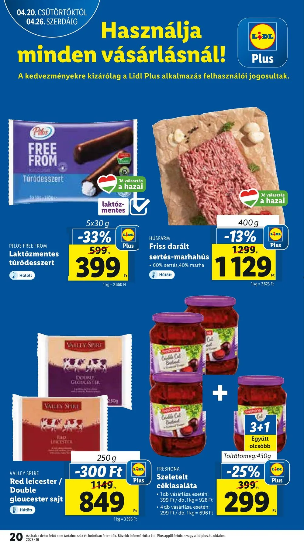 Lidl akciós újság 04.20–04.26 – 20. oldal