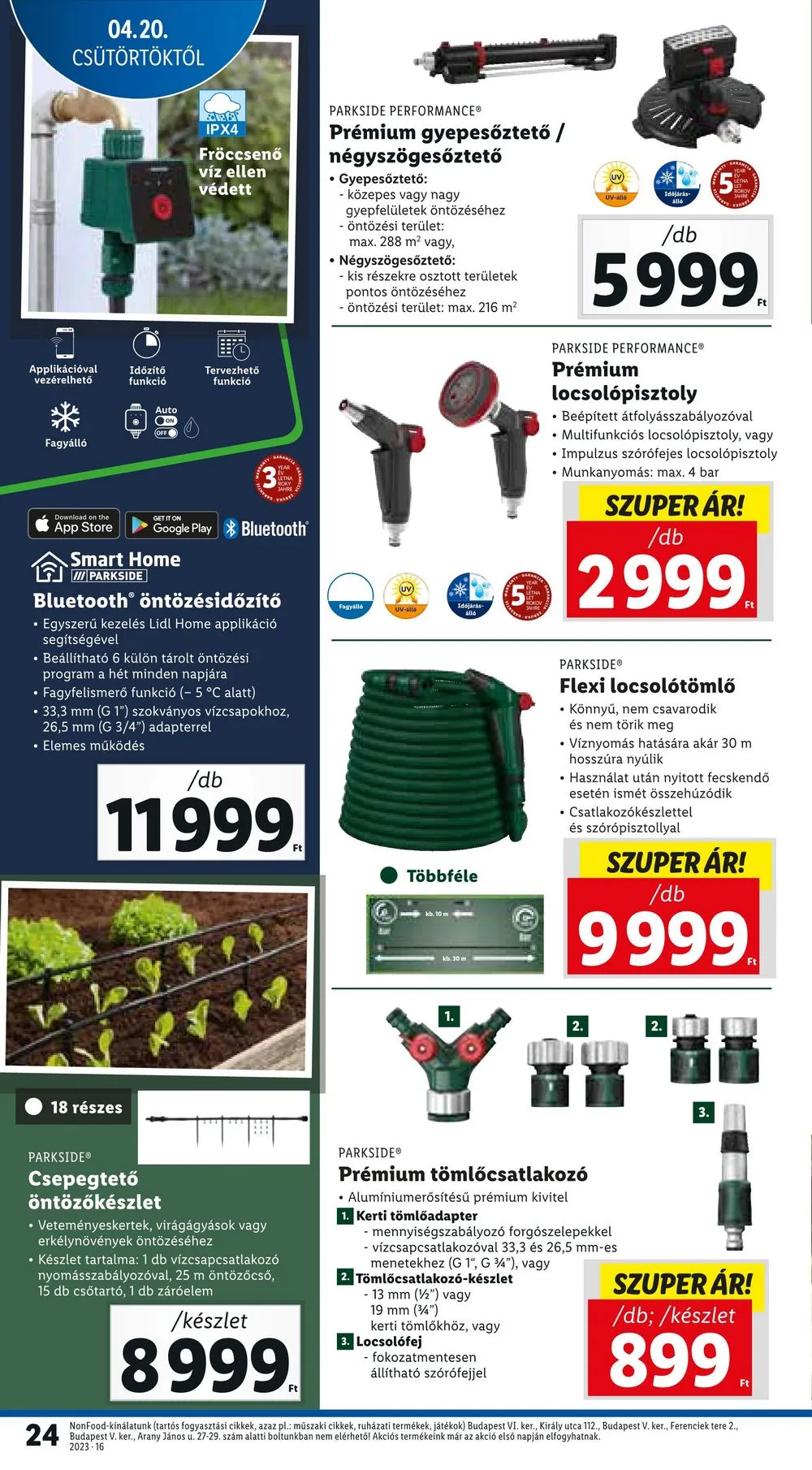 Lidl akciós újság 04.20–04.26 – 24. oldal