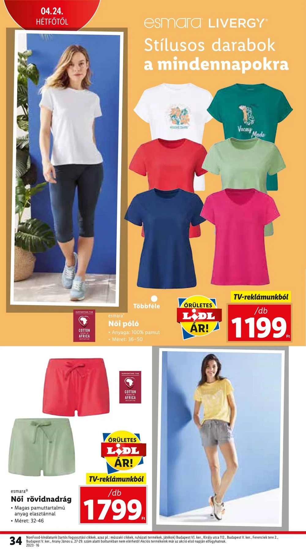 Lidl akciós újság 04.20–04.26 – 34. oldal