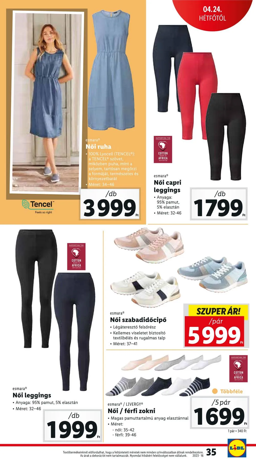 Lidl akciós újság 04.20–04.26 – 35. oldal