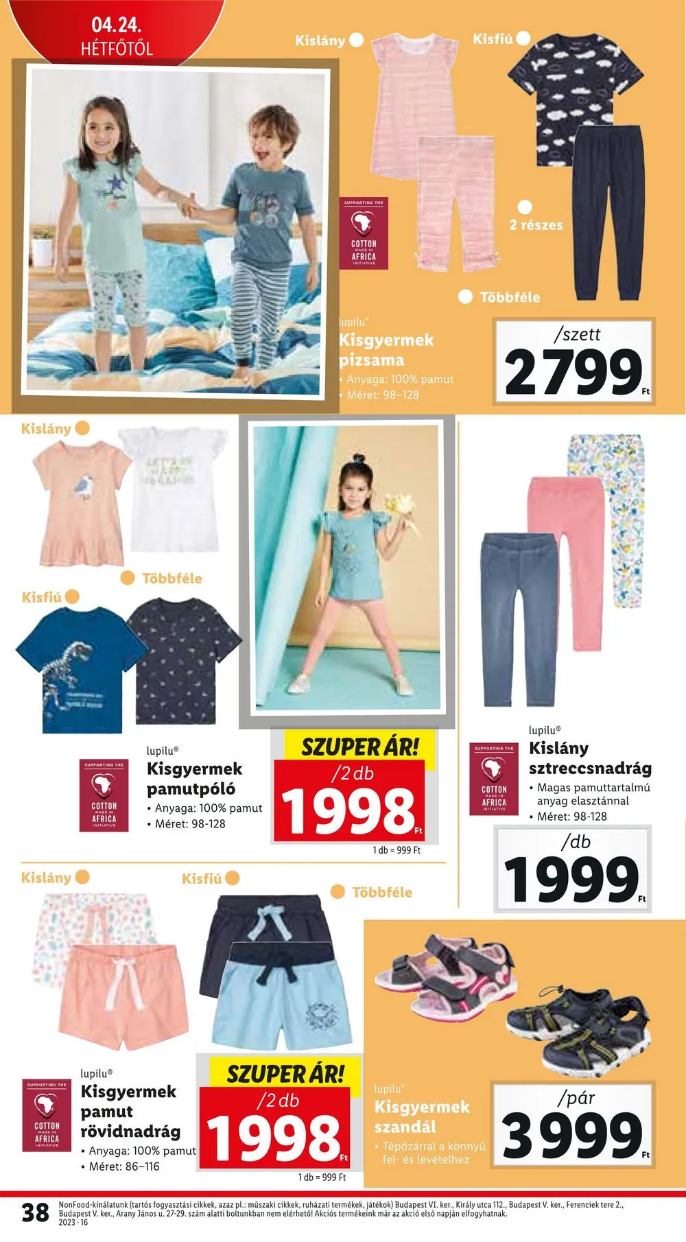 Lidl akciós újság 04.20–04.26 – 38. oldal