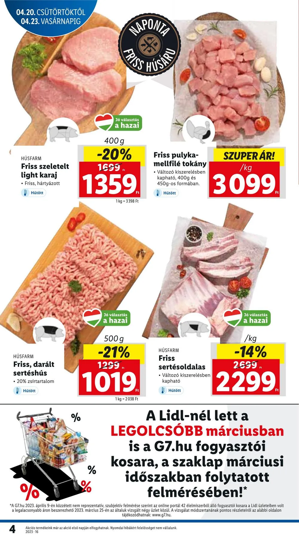 Lidl akciós újság 04.20–04.26 – 4. oldal