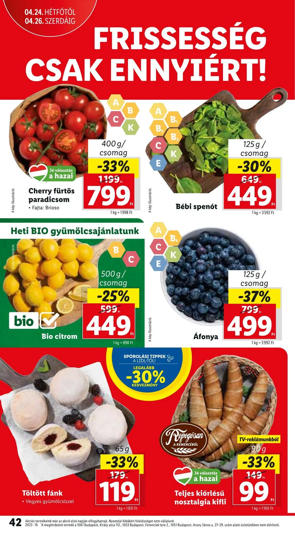 Lidl akciós újság 04.20–04.26 – 42. oldal