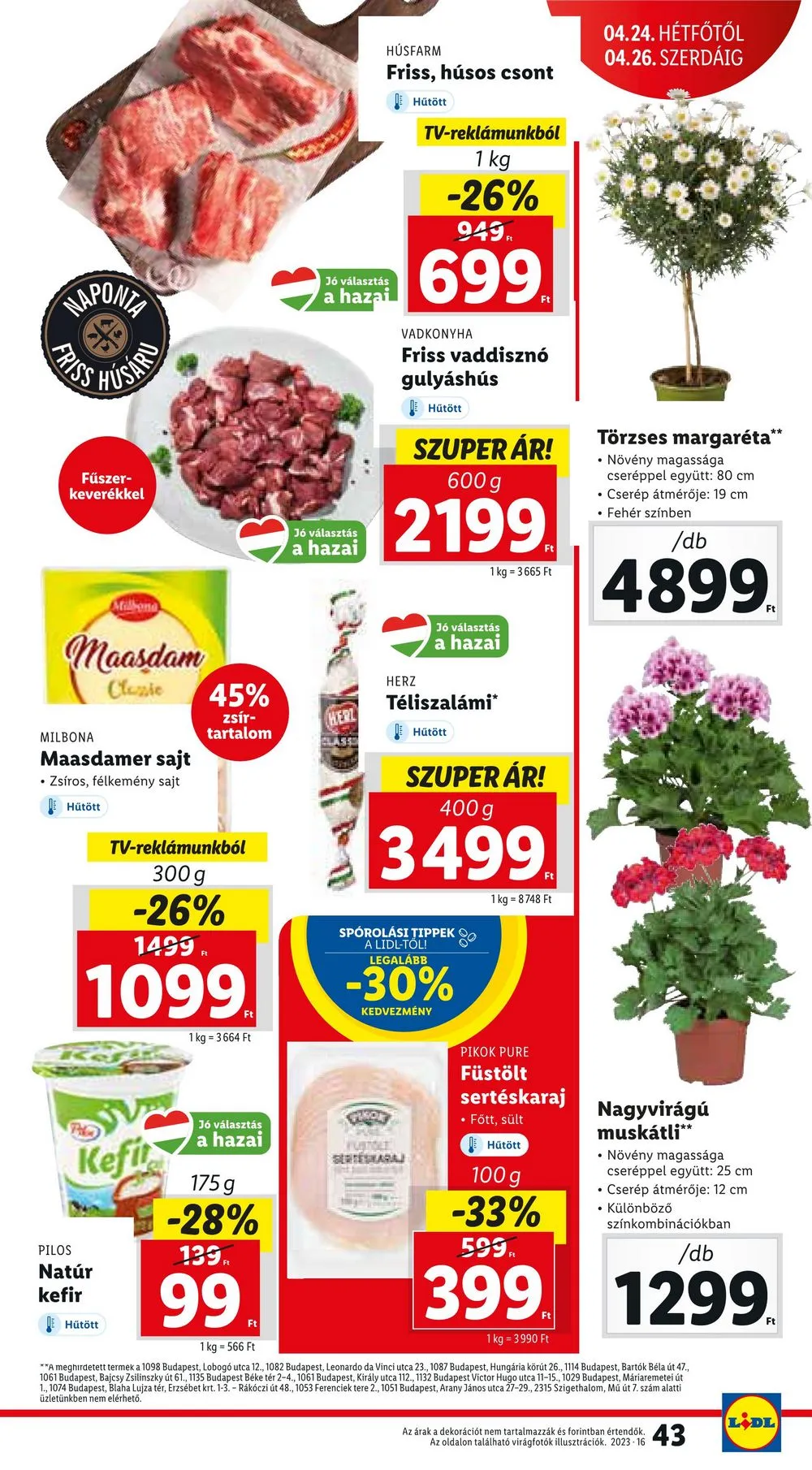 Lidl akciós újság 04.20–04.26 – 43. oldal