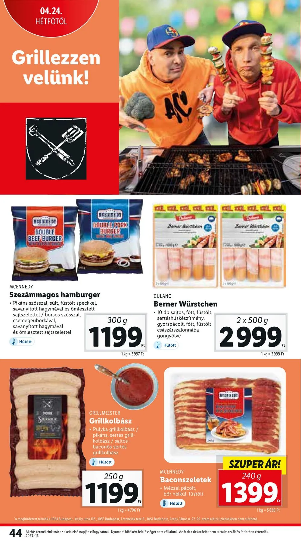 Lidl akciós újság 04.20–04.26 – 44. oldal