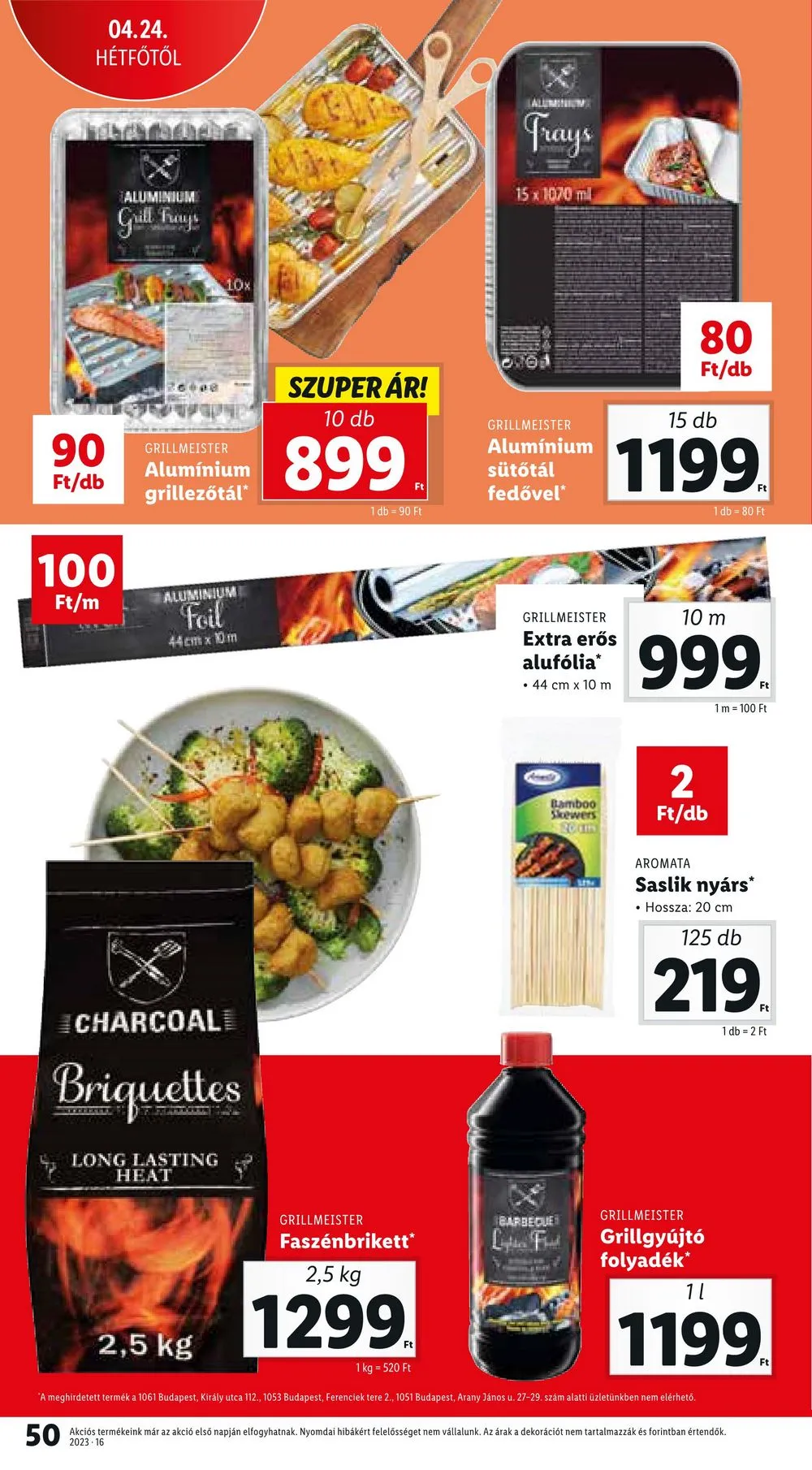 Lidl akciós újság 04.20–04.26 – 50. oldal