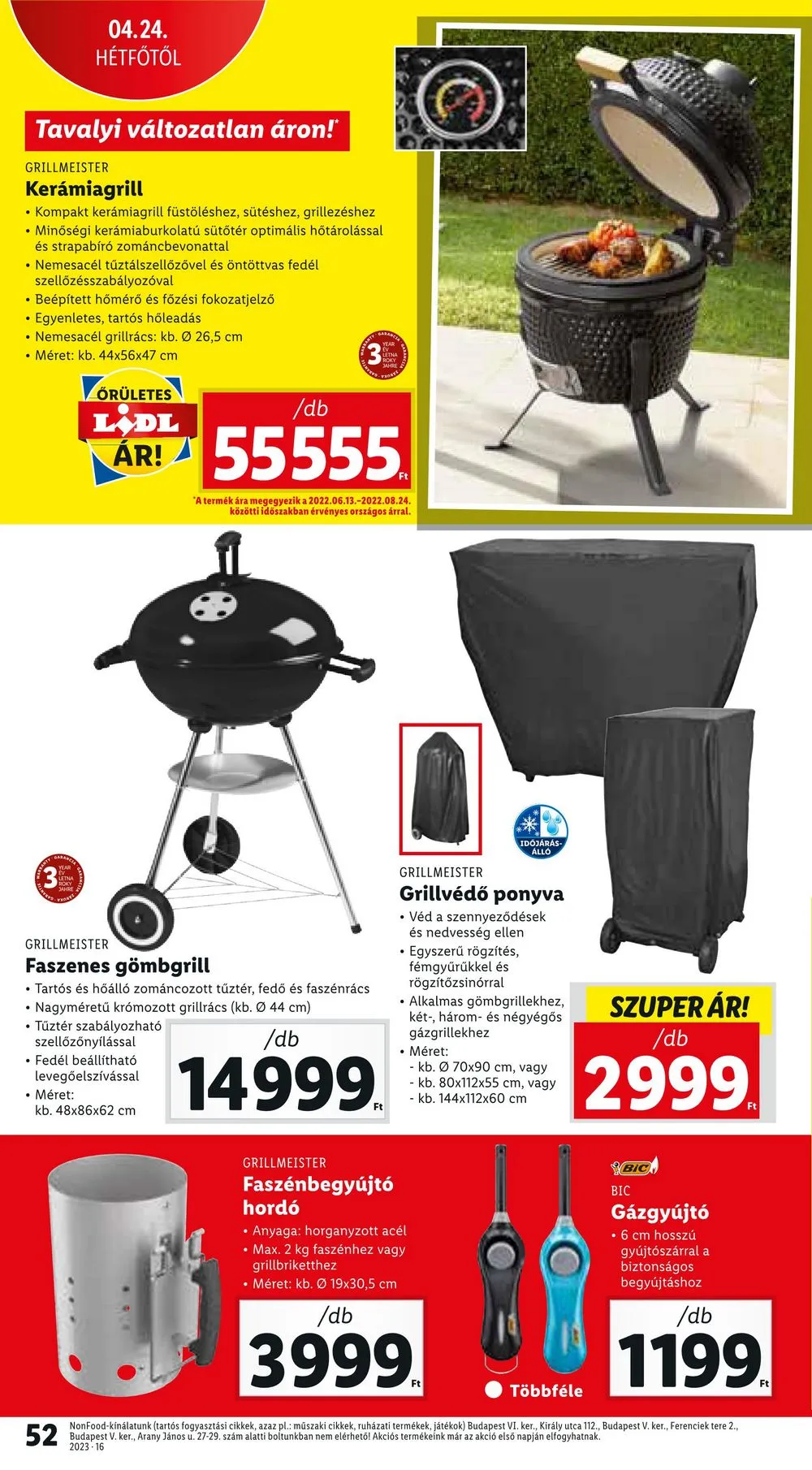 Lidl akciós újság 04.20–04.26 – 52. oldal