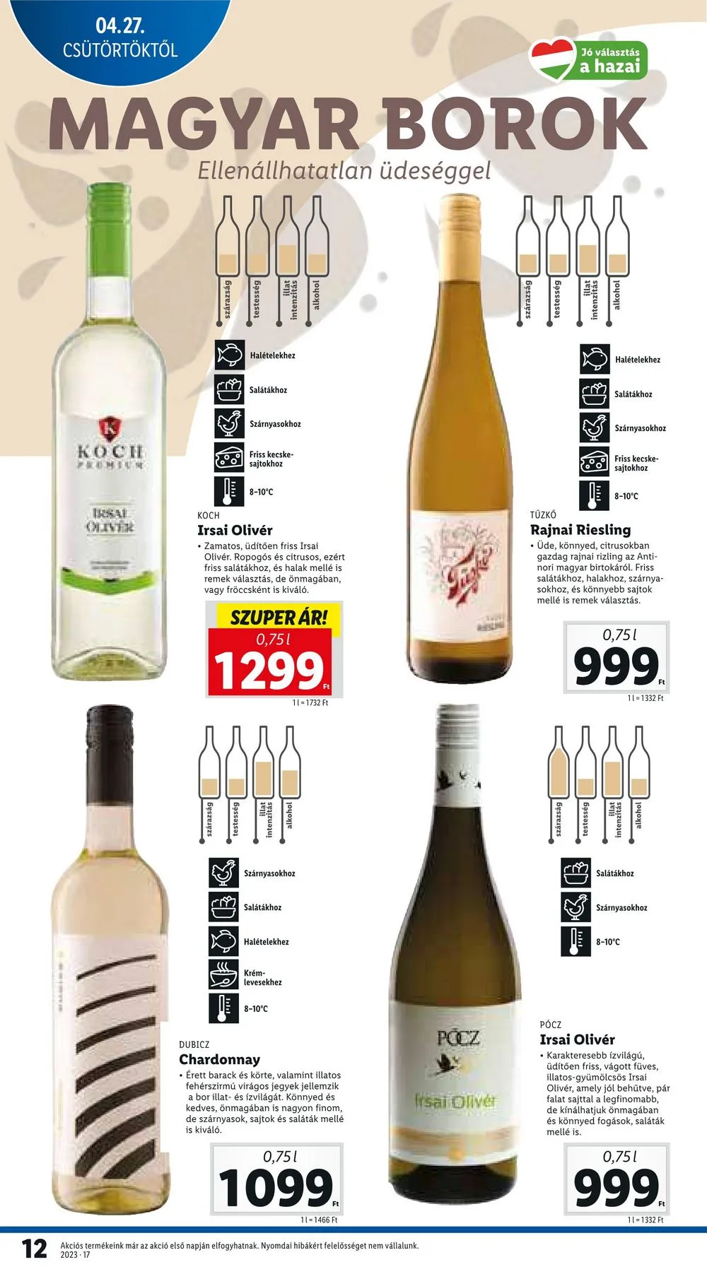 Lidl akciós újság 04.27–05.03 – 12. oldal