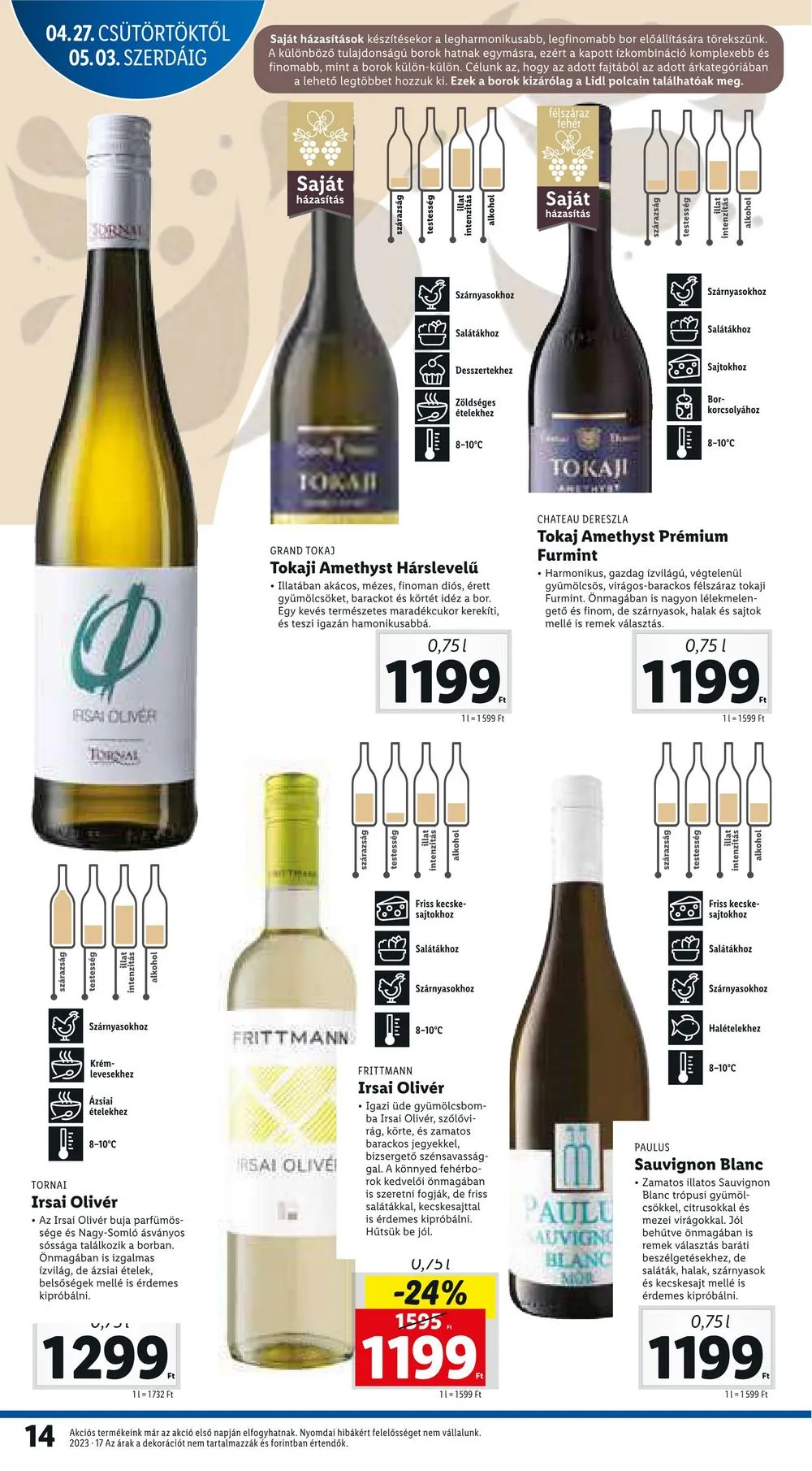 Lidl akciós újság 04.27–05.03 – 14. oldal