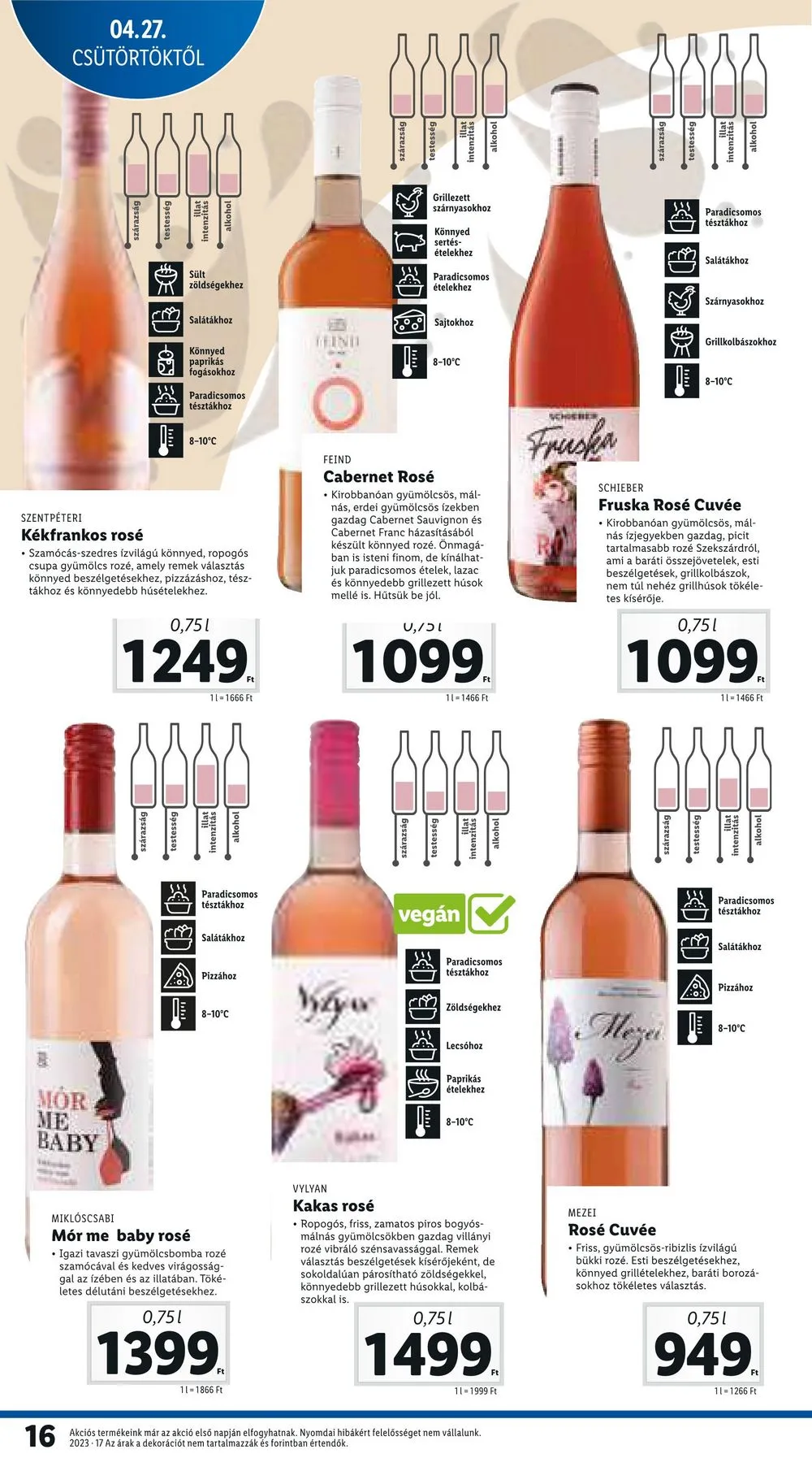 Lidl akciós újság 04.27–05.03 – 16. oldal