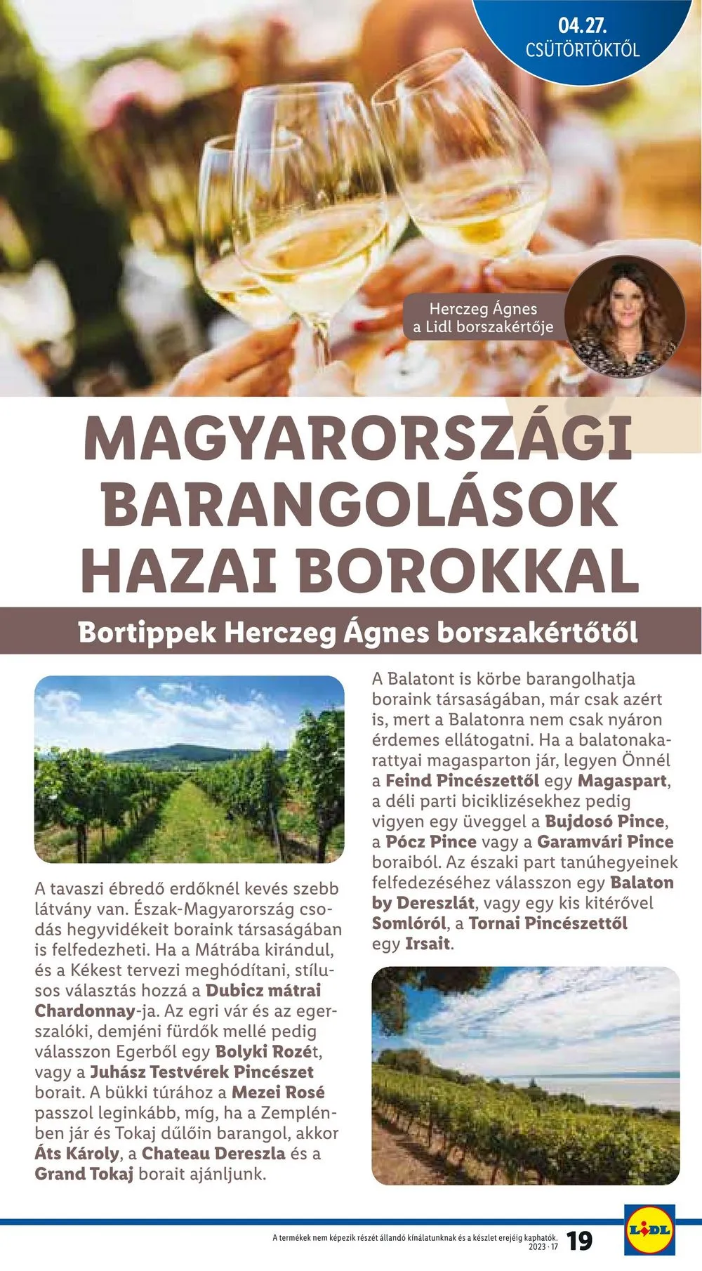 Lidl akciós újság 04.27–05.03 – 19. oldal