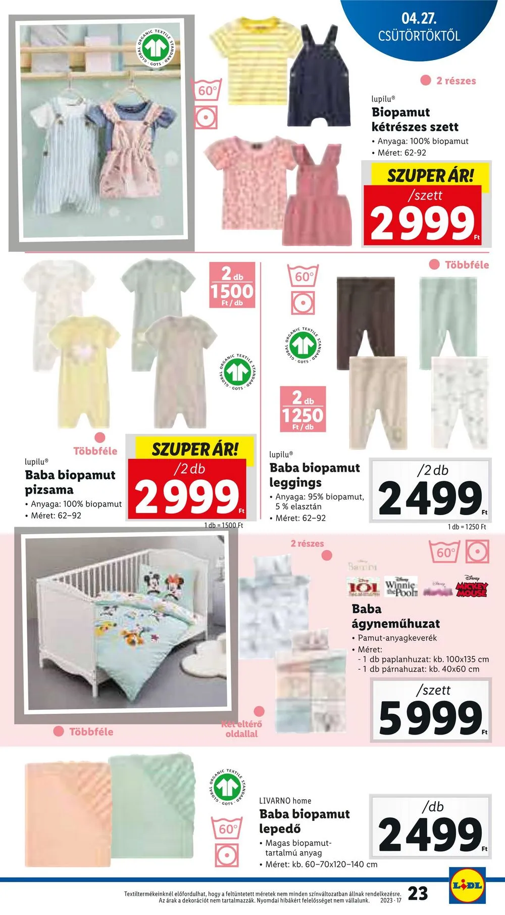 Lidl akciós újság 04.27–05.03 – 23. oldal