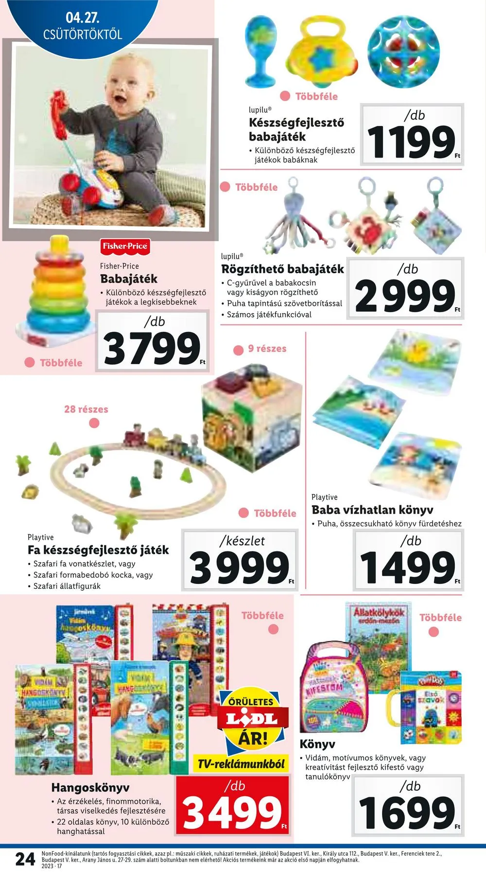 Lidl akciós újság 04.27–05.03 – 24. oldal