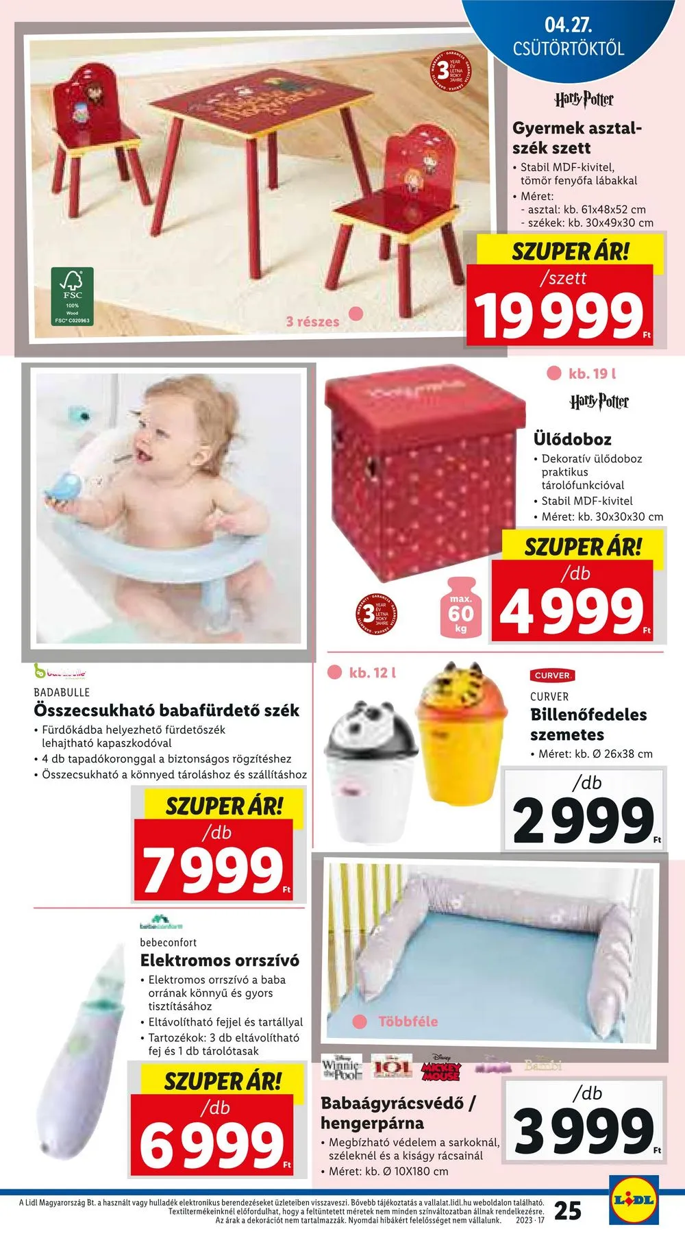 Lidl akciós újság 04.27–05.03 – 25. oldal