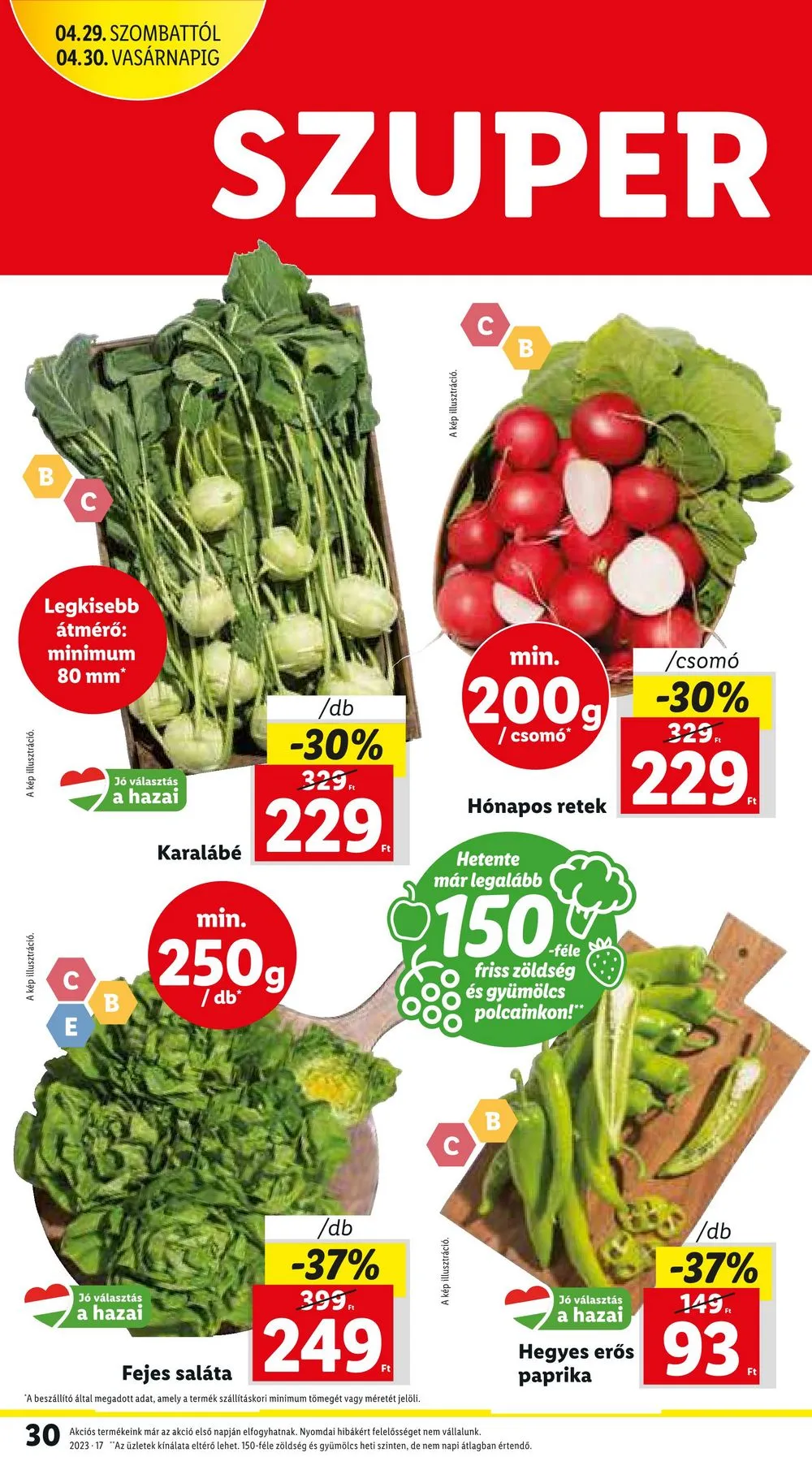 Lidl akciós újság 04.27–05.03 – 30. oldal
