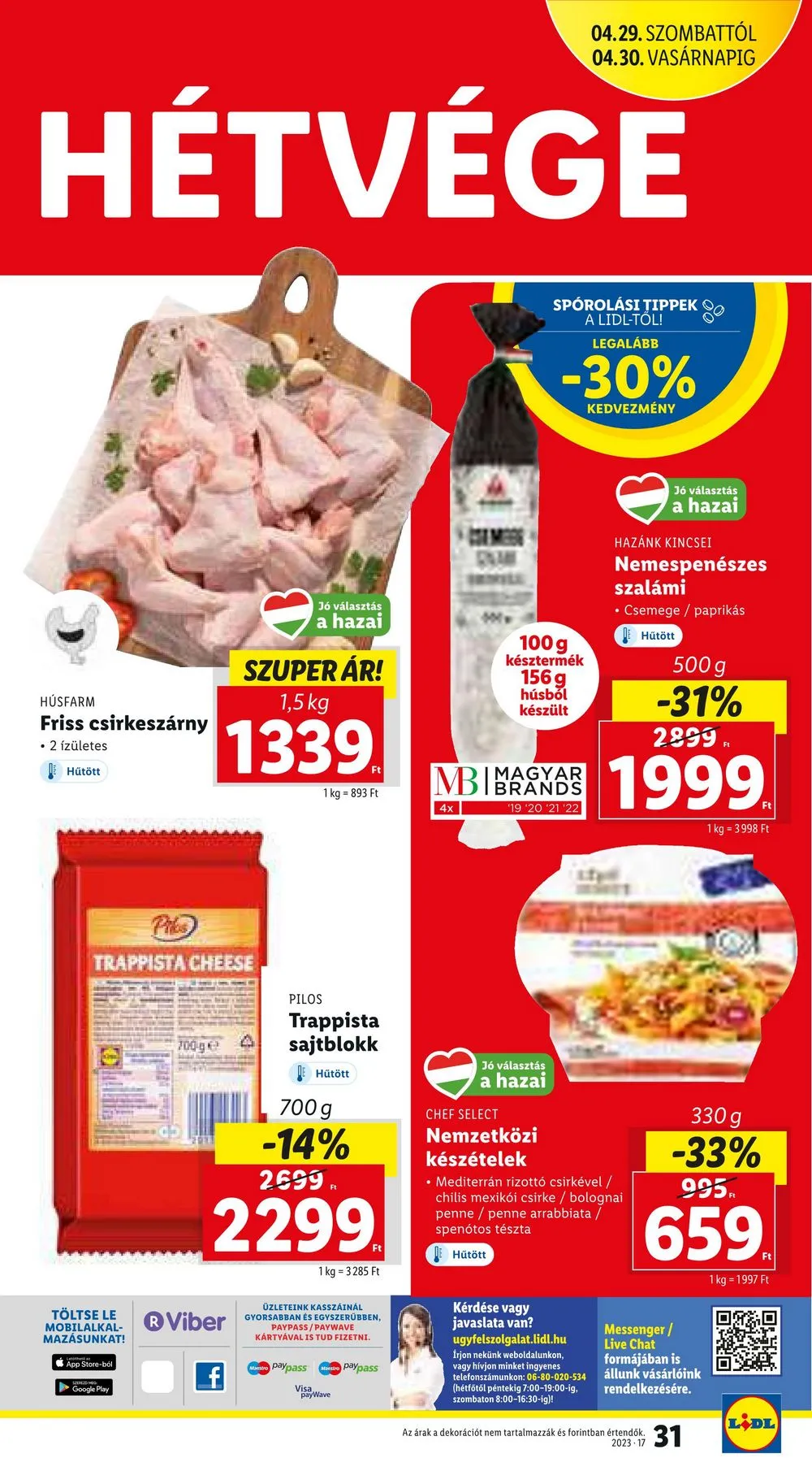 Lidl akciós újság 04.27–05.03 – 31. oldal