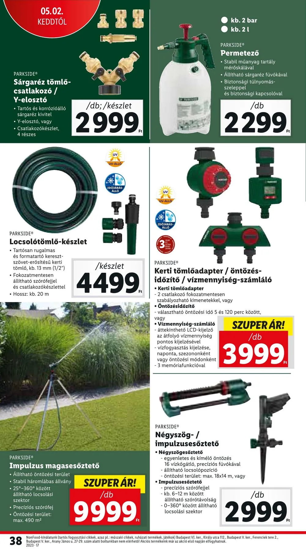 Lidl akciós újság 04.27–05.03 – 38. oldal
