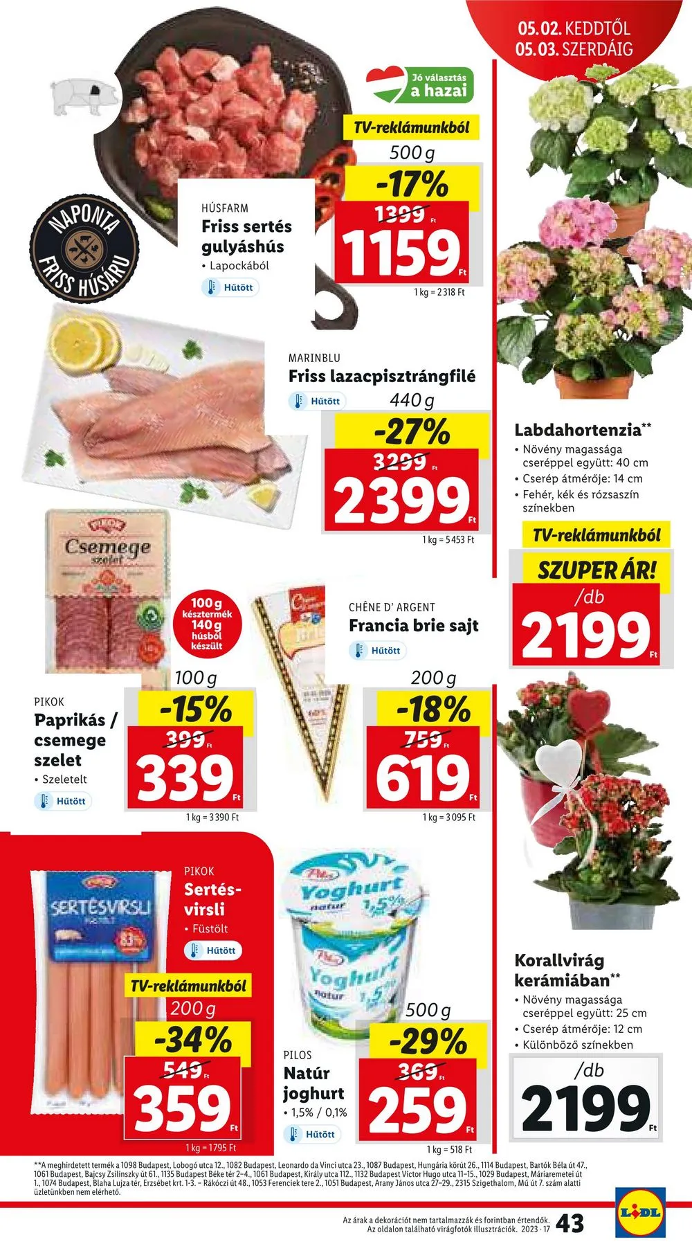 Lidl akciós újság 04.27–05.03 – 43. oldal