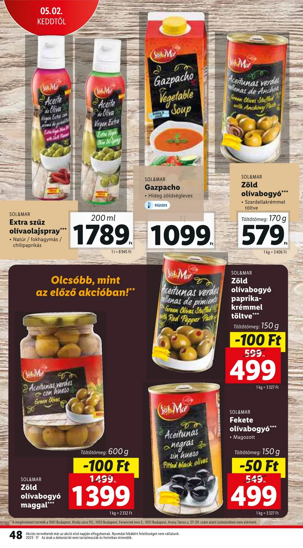 Lidl akciós újság 04.27–05.03 – 48. oldal