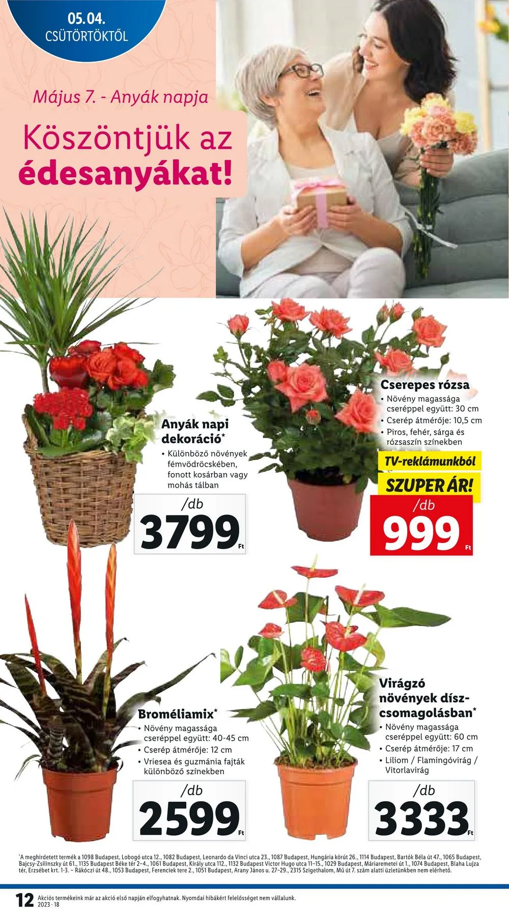 Lidl akciós újság 05.04–05.10 – 12. oldal