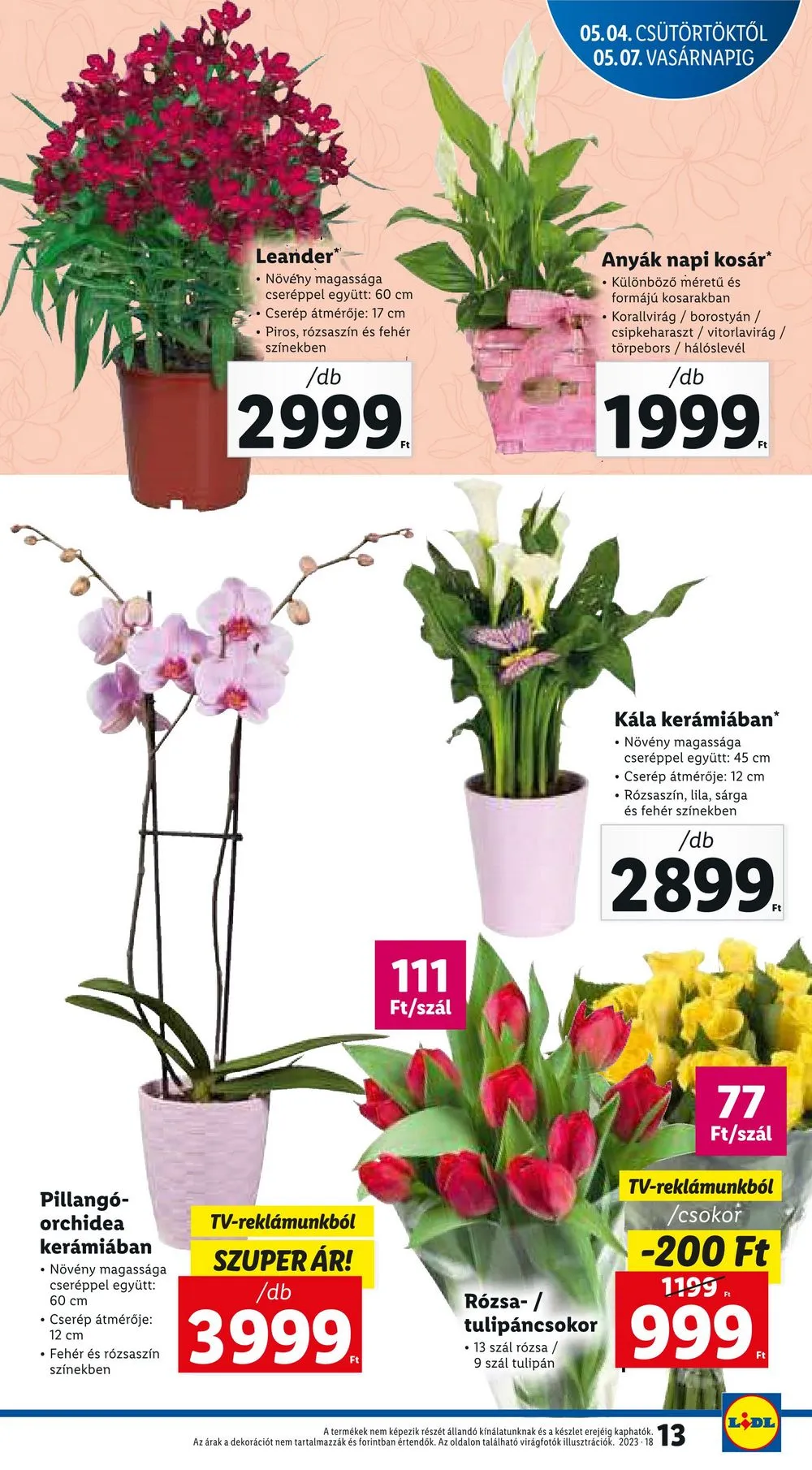 Lidl akciós újság 05.04–05.10 – 13. oldal