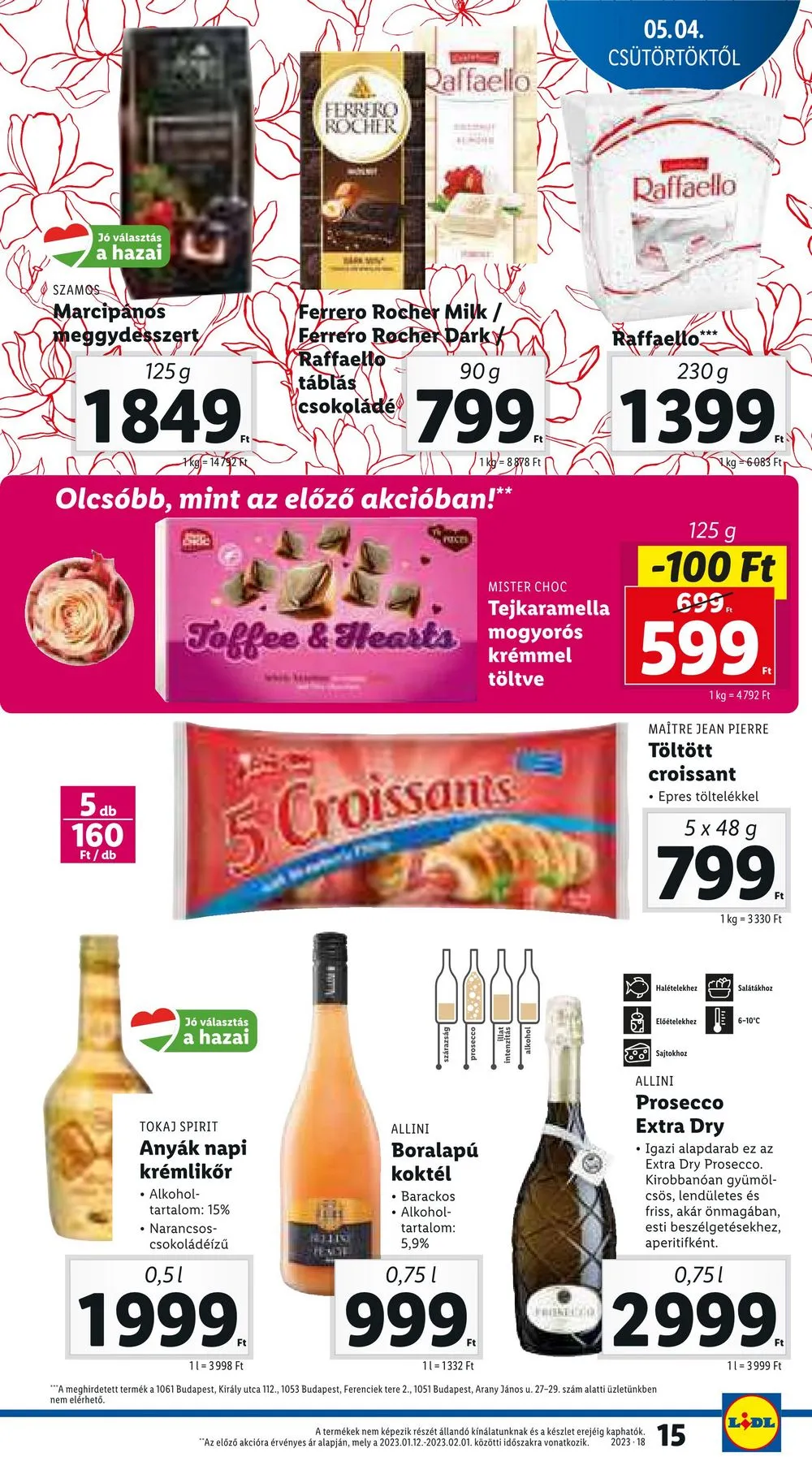 Lidl akciós újság 05.04–05.10 – 15. oldal