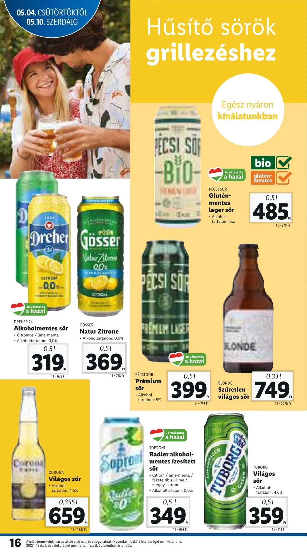 Lidl akciós újság 05.04–05.10 – 16. oldal