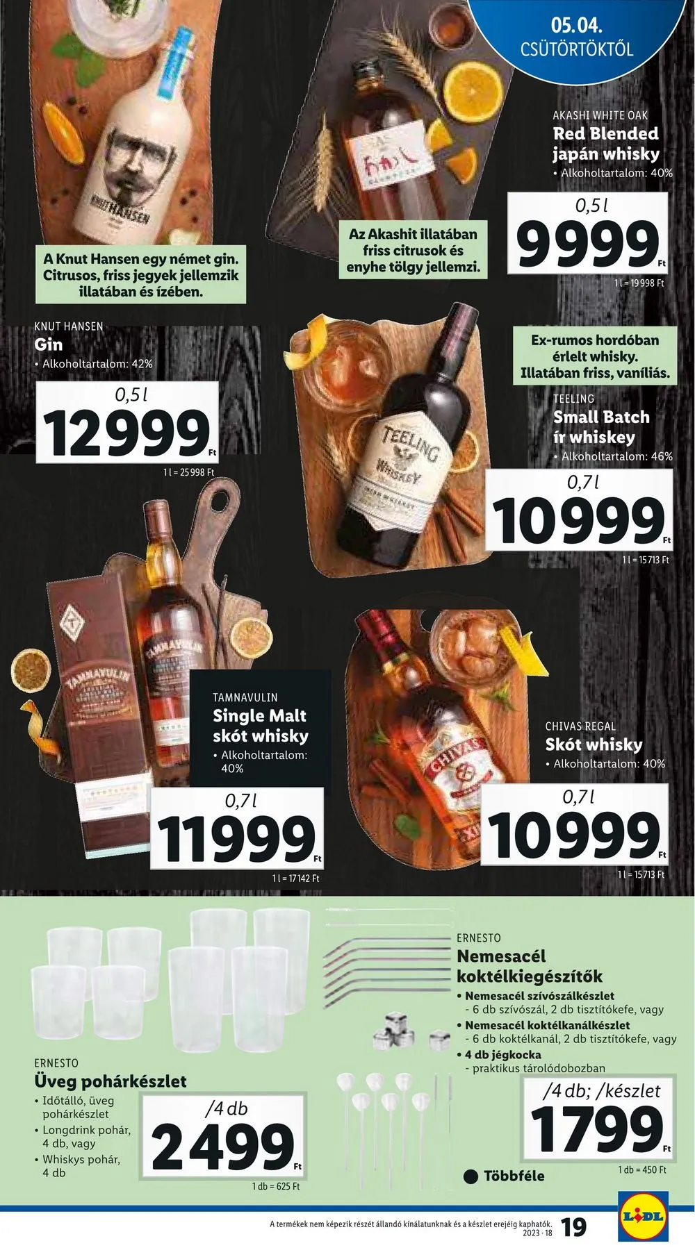 Lidl akciós újság 05.04–05.10 – 19. oldal