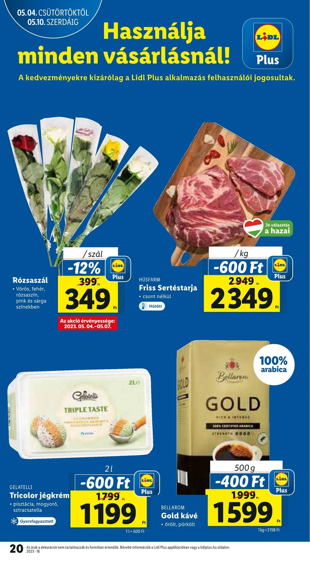 Lidl akciós újság 05.04–05.10 – 20. oldal