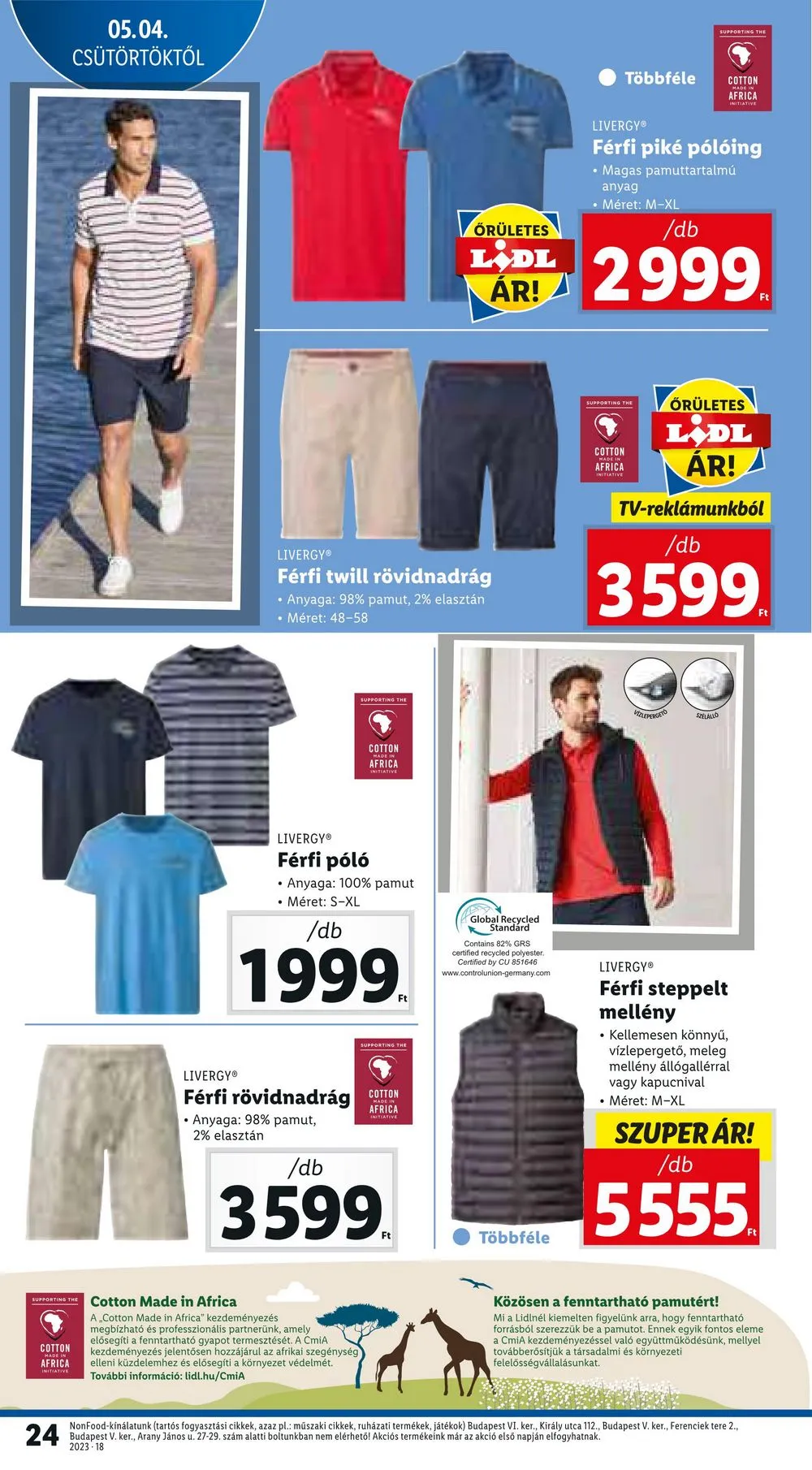 Lidl akciós újság 05.04–05.10 – 24. oldal