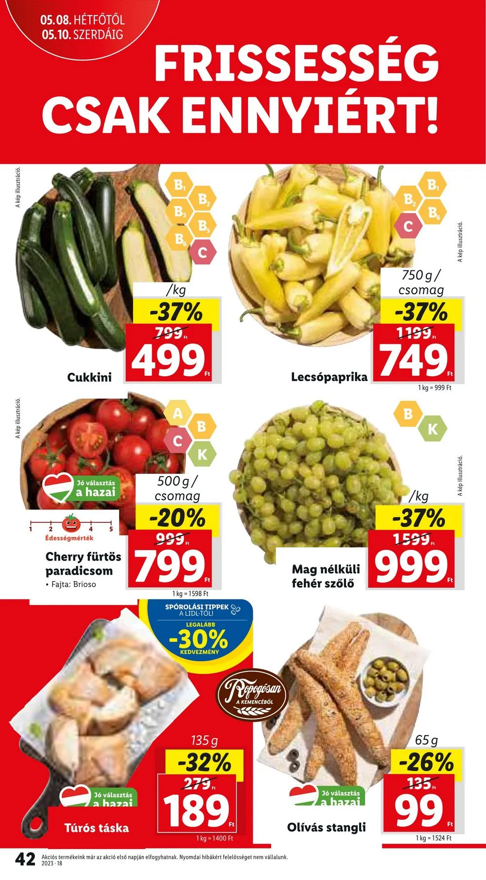 Lidl akciós újság 05.04–05.10 – 42. oldal
