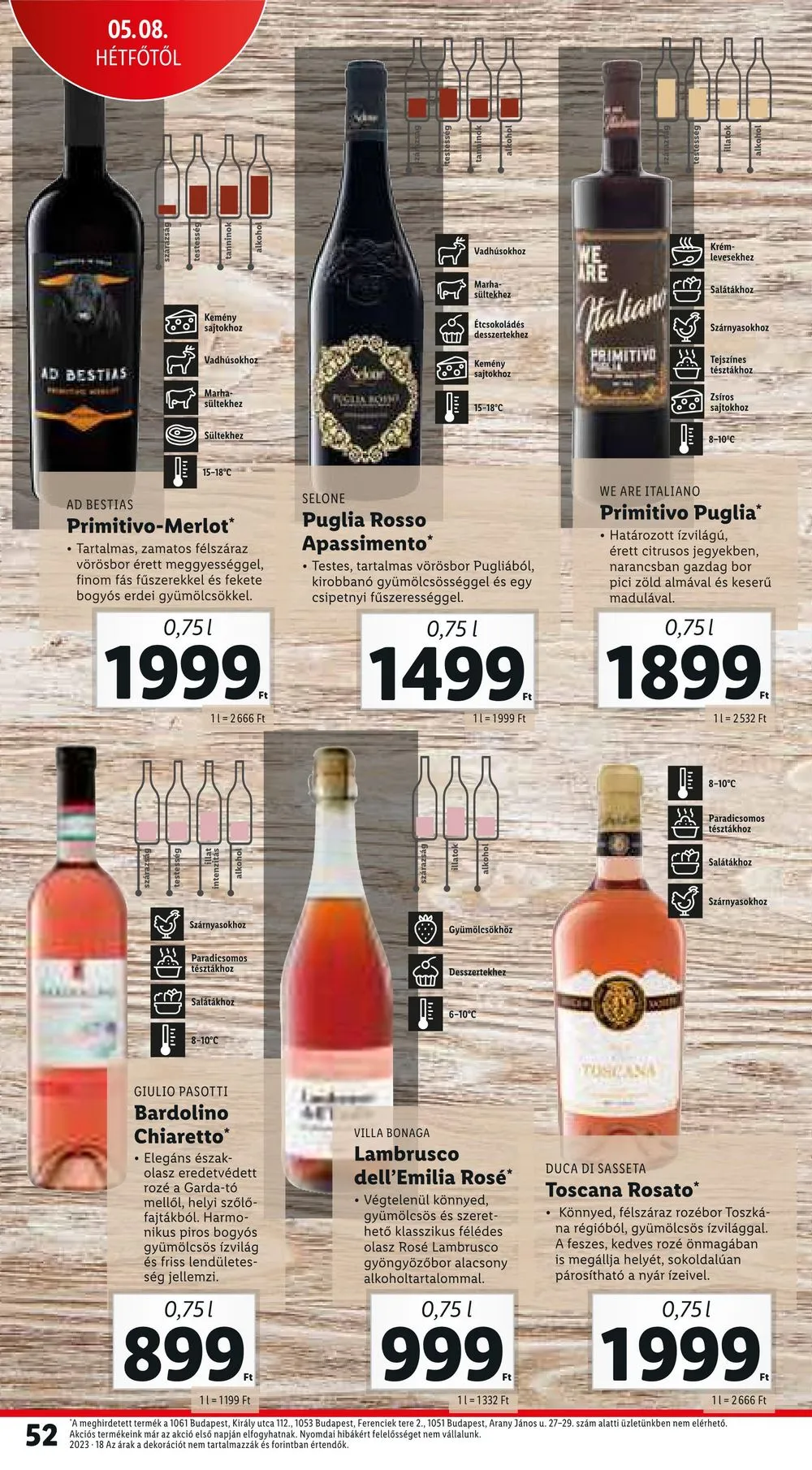 Lidl akciós újság 05.04–05.10 – 52. oldal