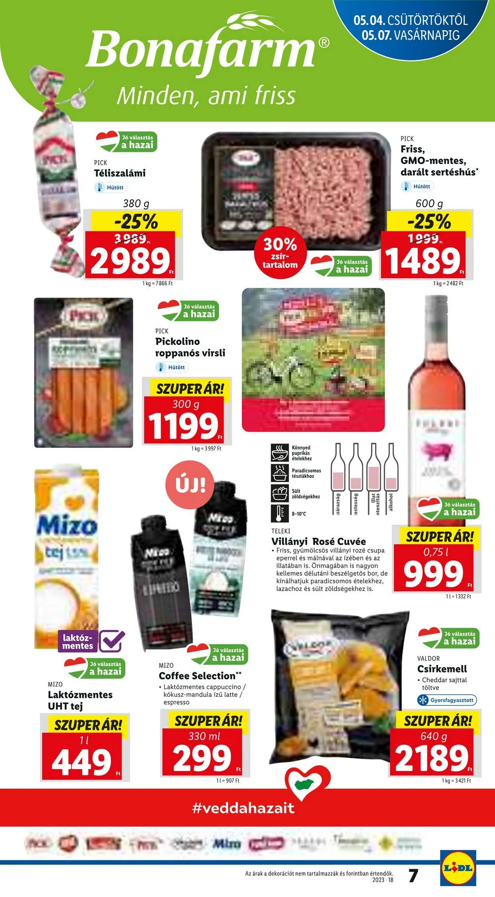 Lidl akciós újság 05.04–05.10 – 7. oldal