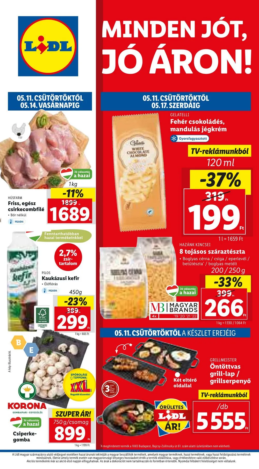 Lidl akciós újság 05.11–05.17