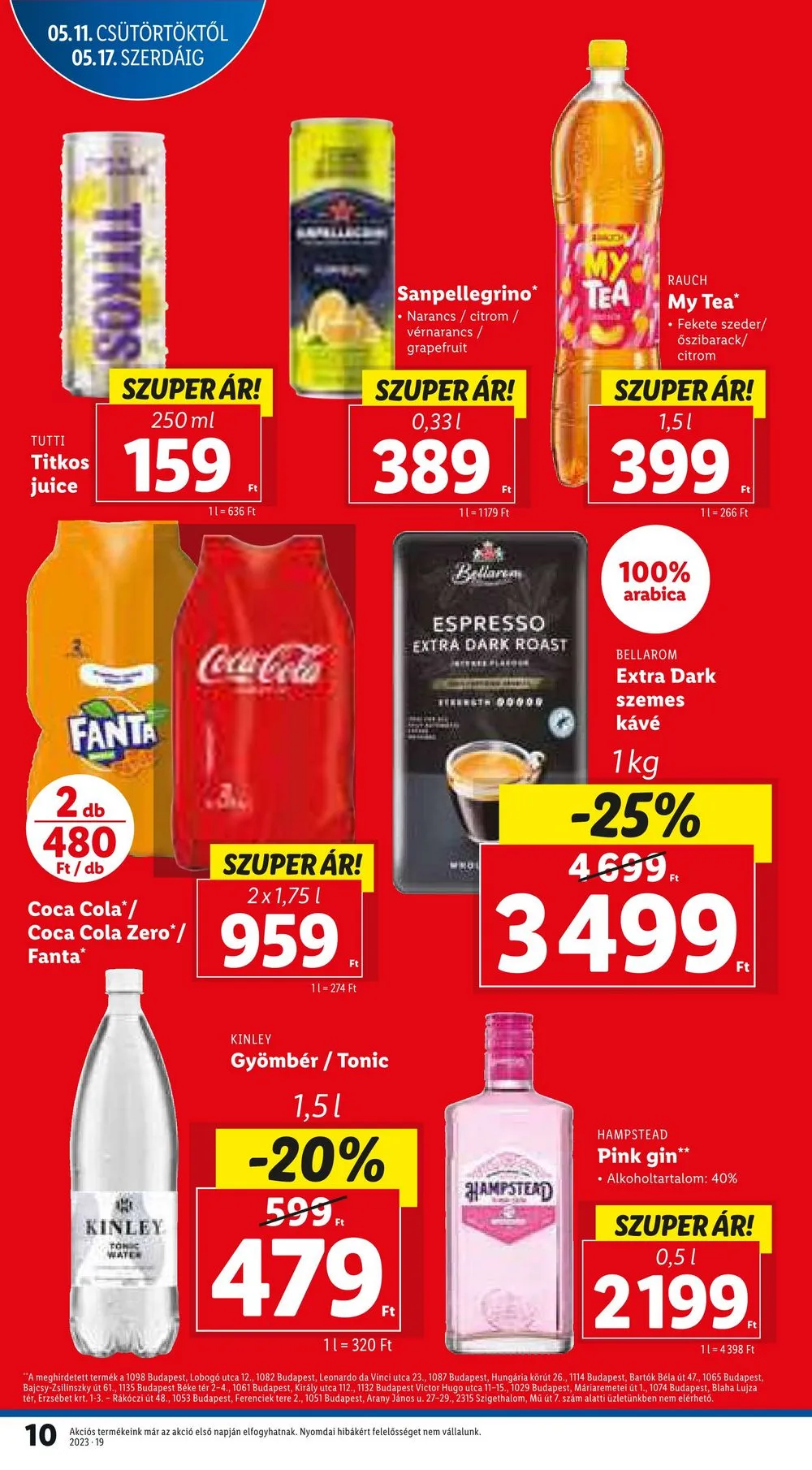 Lidl akciós újság 05.11–05.17 – 10. oldal