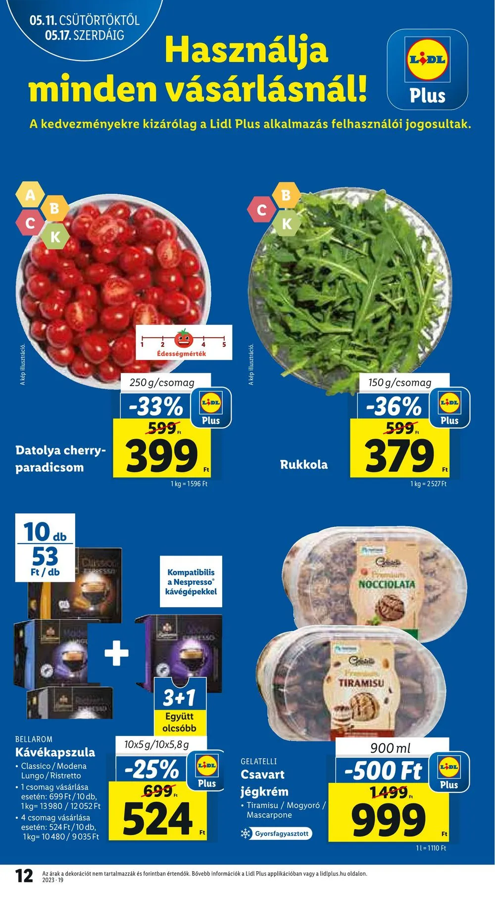 Lidl akciós újság 05.11–05.17 – 12. oldal