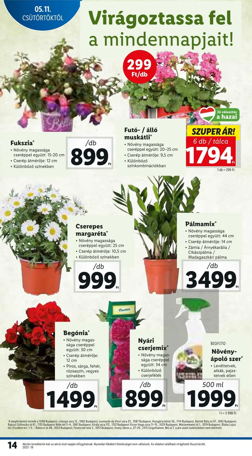 Lidl akciós újság 05.11–05.17 – 14. oldal
