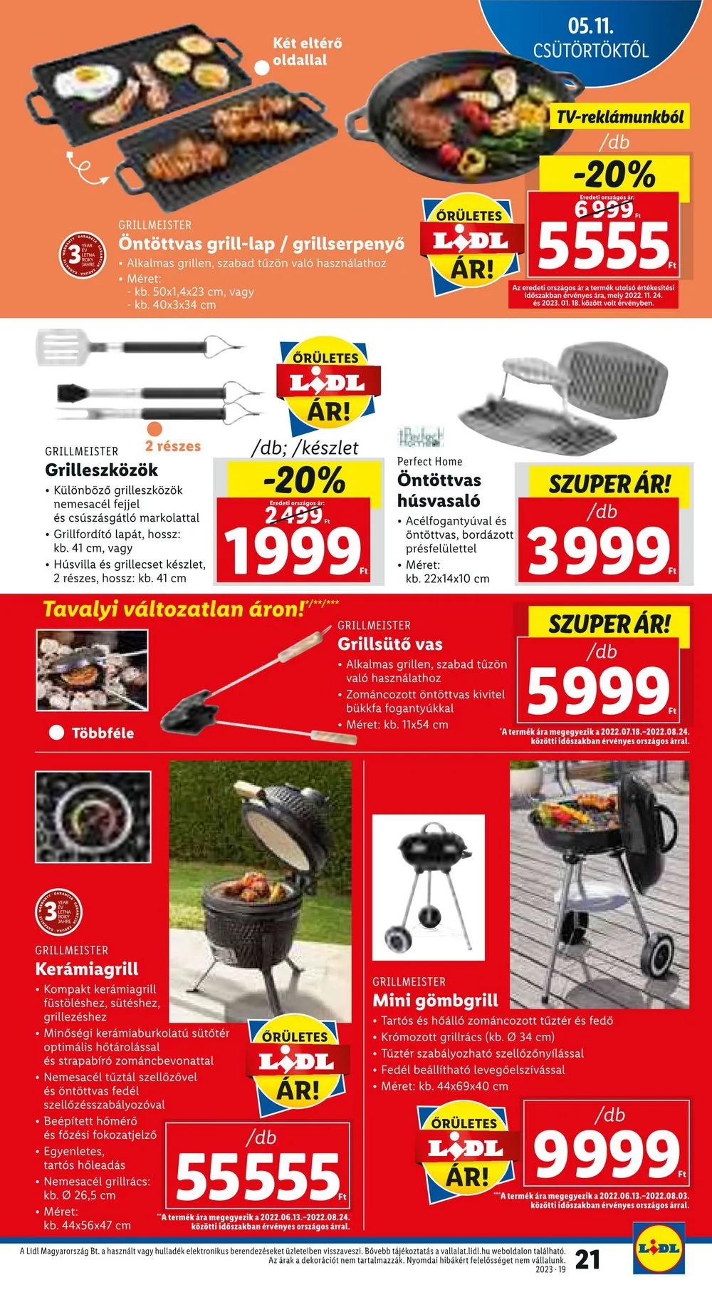 Lidl akciós újság 05.11–05.17 – 21. oldal